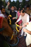 CM Vishnu Deo Sai visits Shivri Narayan Dham, invokes cow reverence