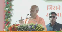 CM Yogi at Seva Sankalp Bike Yatra closing ceremony in Kashi