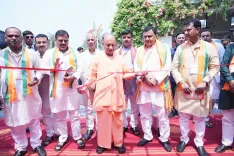 CM Yogi attends BJP training drive in Gorakhpur