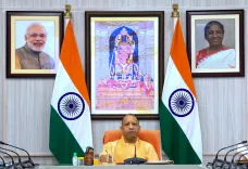 योगी आदित्यनाथ बोले  यूपी में साढ़े 9 साल में भय की जगह सुरक्षा, बेटियों को मिली खेल की उड़ान