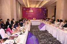 CM Yogi chairs IT and GCC roundtable in Bengaluru