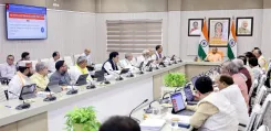 CM Yogi Chairs UP Cabinet Meet at Official Residence