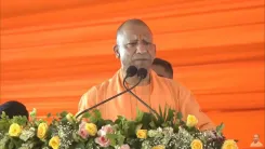 CM Yogi Contrasts BrahMos Missile With SP's 'Crude Arms' Era