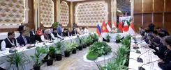 CM Yogi Courts Singapore Investors at UP Trade Show 2026