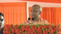 CM Yogi Flags Mathura Ghat Bridge SP Left Unbuilt for 4 Terms