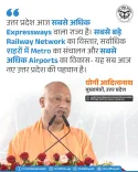 CM Yogi Flags UP's Lead in Expressways, Metro, Airports