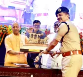 CM Yogi hands job letters to 470 sportspersons in UP Police