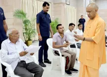 CM Yogi Holds Janata Darshan in Lucknow, Directs Swift Redressal