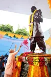 CM Yogi honours Sardar Patel on 151st birth anniversary in Lucknow