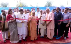 CM Yogi Inaugurates Akshay Patra Kitchen in Gorakhpur