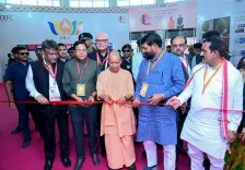 CM Yogi launches golden jubilee of India Carpet Expo in Bhadohi