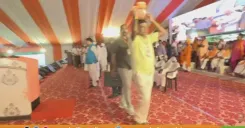 CM Yogi launches Samrasta Sankalp Abhiyan in Varanasi on Sant Ravidas's 650th birth anniversary year