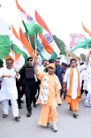 Yogi Adityanath leads Tiranga Yatra in Gorakhpur for Har Ghar Tiranga