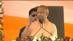 CM Yogi Links Lotus Symbol to Prosperity, Good Governance, Women's Safety