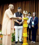 CM Yogi Opens TechSangam Day 2, Launches LexQ AI-Quantum Centre