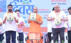 CM Yogi Shares Images on X in Latest Visual Update