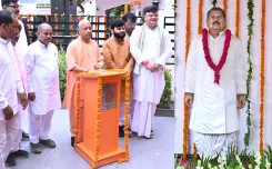 CM Yogi Unveils Munna Singh Chauhan Statue in Ayodhya