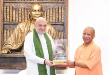 Yogi Adityanath wishes Amit Shah on birthday, calls him architect of internal security