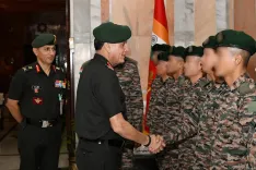 Assam Regiment wins Cambrian Patrol 2026 Gold; COAS General Dhiraj Seth felicitates team