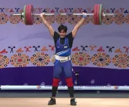 कॉमनवेल्थ वेटलिफ्टिंग चैंपियनशिप : हरियाणा के शाह हुसैन ने जीता गोल्ड, अपने लाल के स्वागत की तैयारी में नूंह