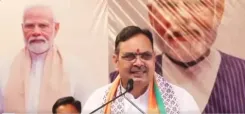 Rajasthan CM Bhajan Lal Sharma slams Congress over Emergency, EVM flip-flops at Kota rally