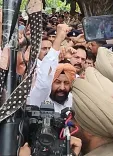 Punjab BJP's Dhillon leads NEET protest at Congress HQ in Chandigarh
