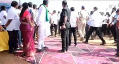 Why Did Congress Workers Disrupt the Railway Overbridge Ceremony in Karnataka?