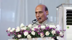 टी-72 और टी-90 टैंक सीमा पर लोहे की दीवार: राजनाथ सिंह ने जबलपुर में ₹472 करोड़ परियोजना का शिलान्यास किया