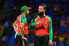 सीपीएल 2025 : इमरान ताहिर का पंच, अमेजन वॉरियर्स ने एंटीगुआ को 83 रन से हराया