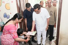 CR Paatil visits Anganwadi centres under Seva Sankalp Abhiyan