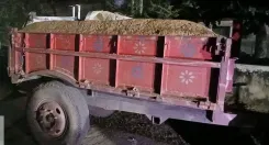 Is there a crackdown on the sand mafia with 9 tractors seized during a raid in Patna?