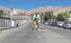 Is the Curfew in Leh Relaxed from 1 PM to 3 PM?