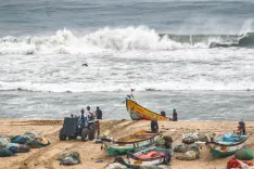 What is the impact of Cyclone Montha on South Central Railway's operations?