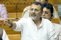 BJP MP Nishikant Dubey rakes up 1962 Bengal riots, targets Congress on 'appeasement politics'
