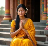 क्या मंदिर की सीढ़ी पर बैठना एक प्राचीन परंपरा का महत्व है?