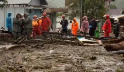 What is the rising death toll from Indonesia's flash floods?