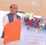 Rajnath Singh, Yogi Adityanath lay foundation for 14 projects worth ₹100 crore at Lucknow Cantt