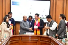 Delhi Assembly Speaker interacts with international delegation; NevA app discussed 