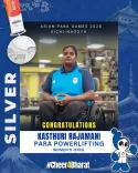 Delhi CM Rekha Gupta Hails Kasthuri Rajamani's Para Games Silver