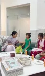 Delhi CM Rekha Gupta hosts street children for Raksha Bandhan at Jan Sewa Sadan