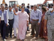 Delhi CM Rekha Gupta inspects Okhla landfill: '70 lakh MT cleared, park coming'