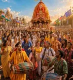 द्वारका इस्कॉन में 16 जुलाई को भगवान जगन्नाथ की रथ यात्रा, 11,000 किलो आमों का अनोखा भोग