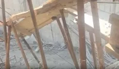 दिल्ली के बवाना में निर्माणाधीन फैक्ट्री का लेंटर ढहने से मजदूर घायल