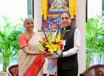 जयराम ठाकुर ने निर्मला सीतारमण से नई दिल्ली में की मुलाकात, आर्थिक स्थिति पर चर्चा