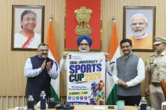 DDA-University Sports Cup 2026: Delhi L-G TS Sandhu launches inaugural poster, 10 universities to compete