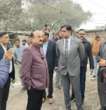 क्या मंत्री आशीष सूद ने स्वच्छता व्यवस्था का निरीक्षण किया और कूड़ा घरों के स्थानांतरण के निर्देश दिए?