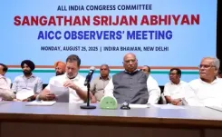 दिल्ली में कांग्रेस नेताओं की बैठक, पंजाब समेत कई राज्यों के जिलाध्यक्षों के चयन पर हुई चर्चा