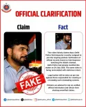 Delhi Police debunk fake 'Sub-Inspector quit to join CJP protest' video