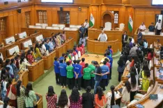 Delhi Assembly Speaker urges Kamla Nehru College women to lead democracy