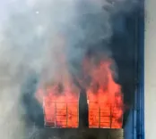 Keshav Puram fire: Three rescued from terrace after electric meter blaze in Delhi